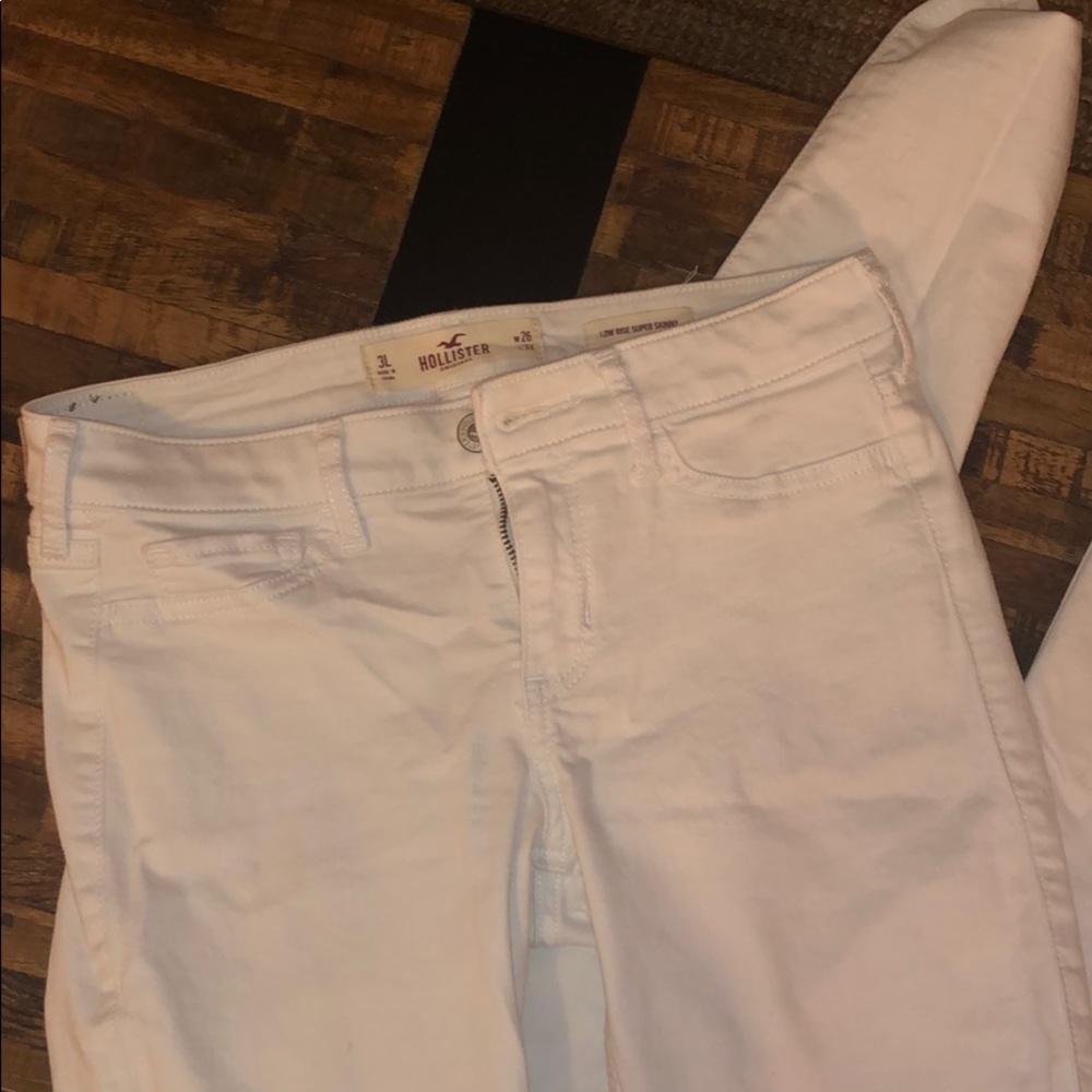 White Hollister Jeans